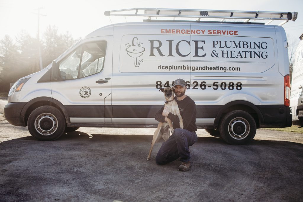 Rice Plumbing and Heating service van